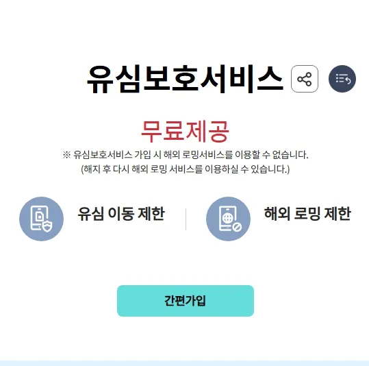 KT 유심보호서비스로 내 개인정보 안전하게 지키기