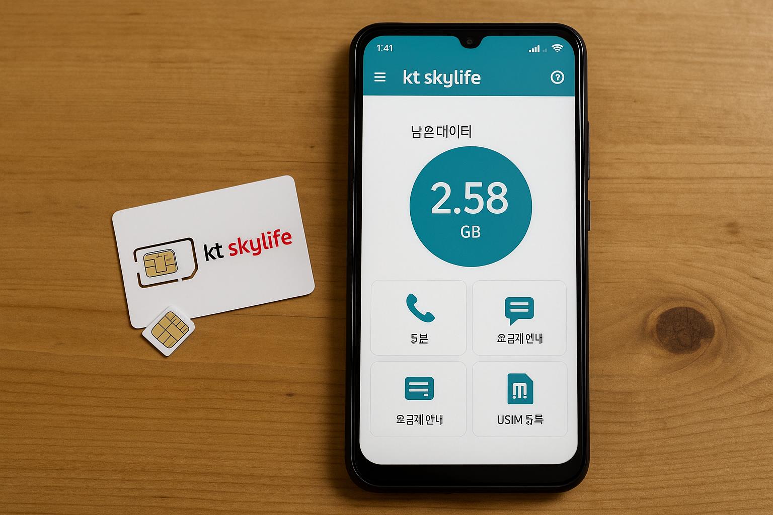 kt skylife 알뜰폰