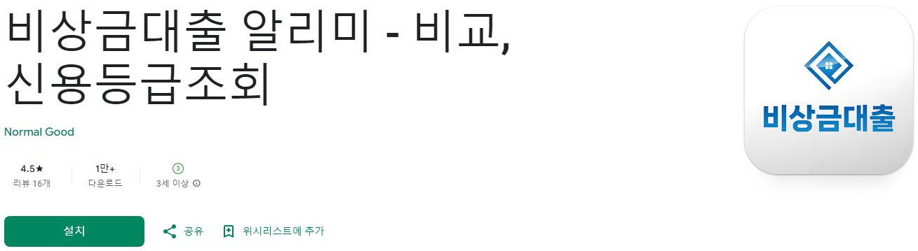 비상금 대출 서비스, 긴급 상황에서의 재정적 안전망, 비상금 대출 알리미, 비교, 신용등급조회, 금융 서비스, 소액 대출