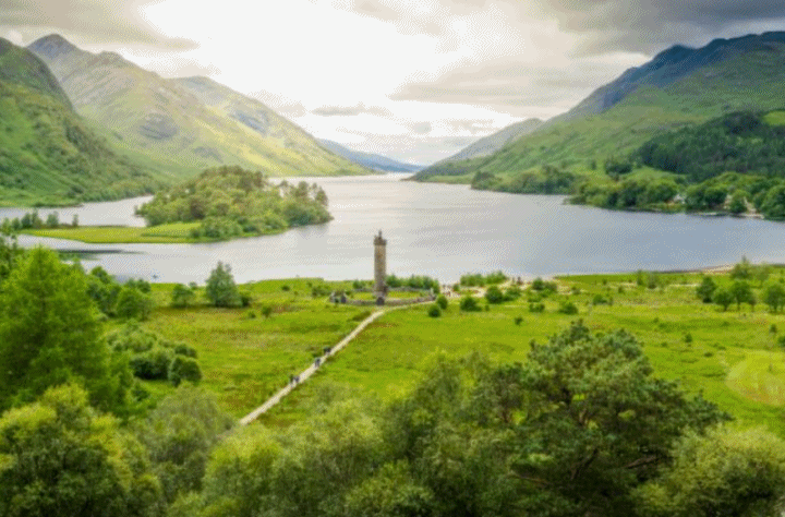  에든버러자유여행 / 에든버러여행의 가보는 현지 Glenfinnan, Fort William 및 Glencoe 여행코스