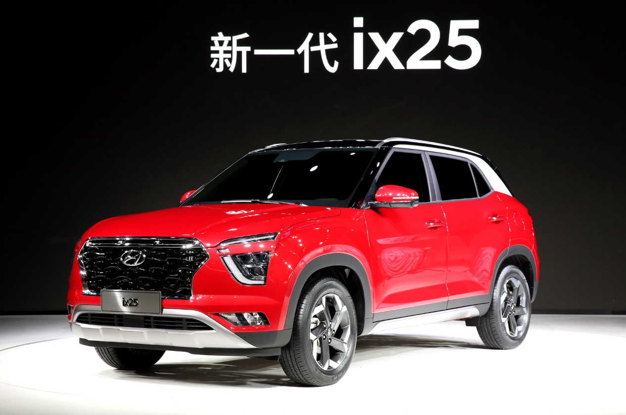  현대 중국형 모델 초소형 SUV iX25 출시
