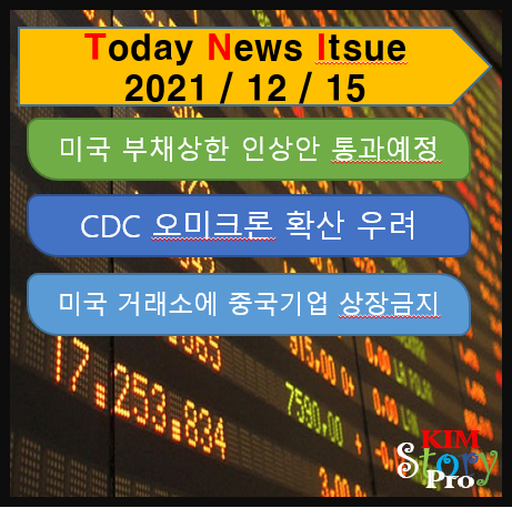  [2021/12/15] 미국 거래소에 2024년까지 중국기업 상장금지 등