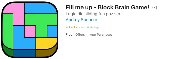 Fill me up - Block Brain Game!