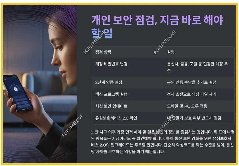 점검사항