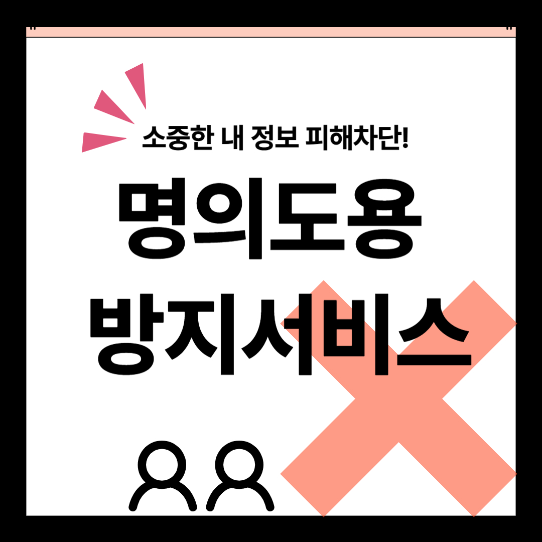 명의도용방지서비스 Msafer(엠세이퍼), PASS, 카카오뱅크