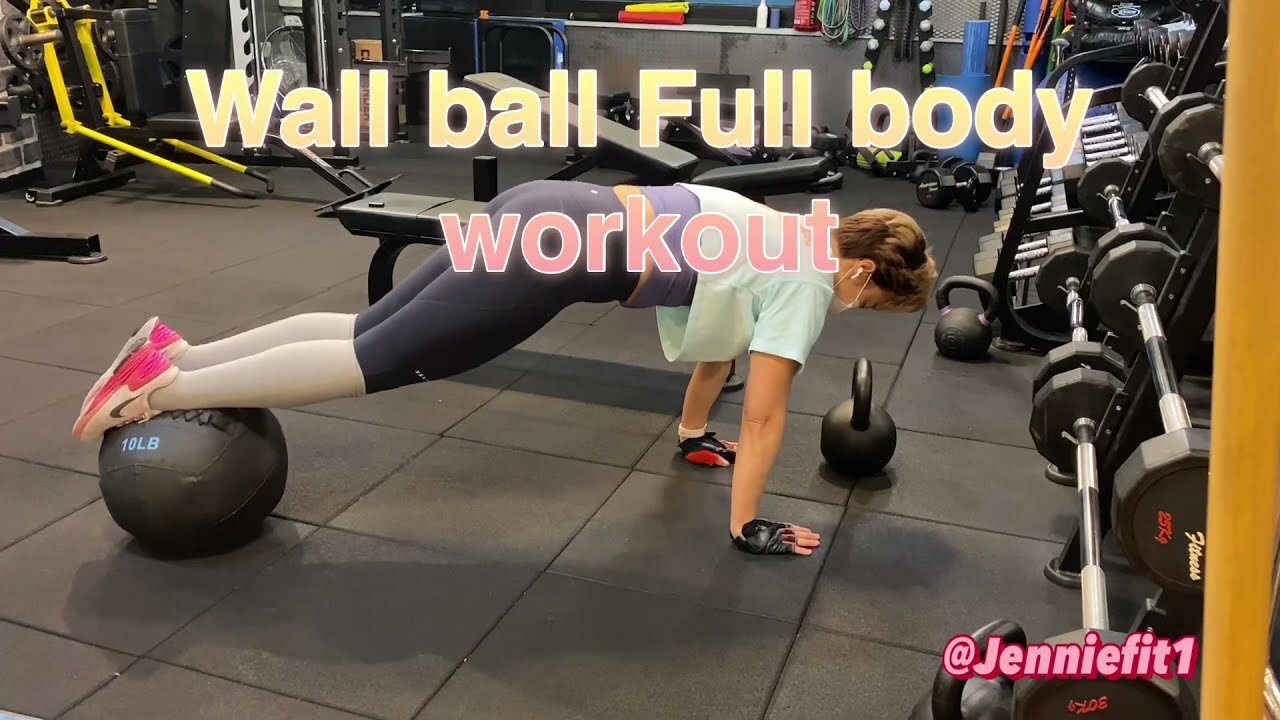 Wall ball full body workout 월볼 전신운동