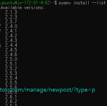[Python] pyenv