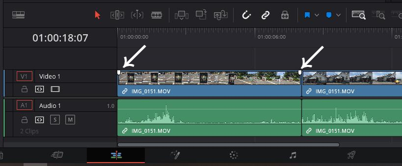 영상 페이드인 페이드아웃 적용법 1