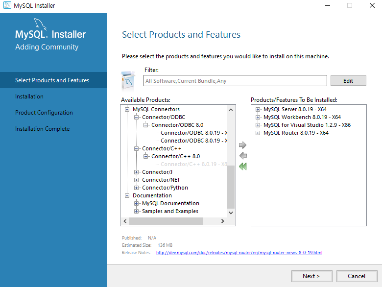 Как подключить mysql к visual studio 2019