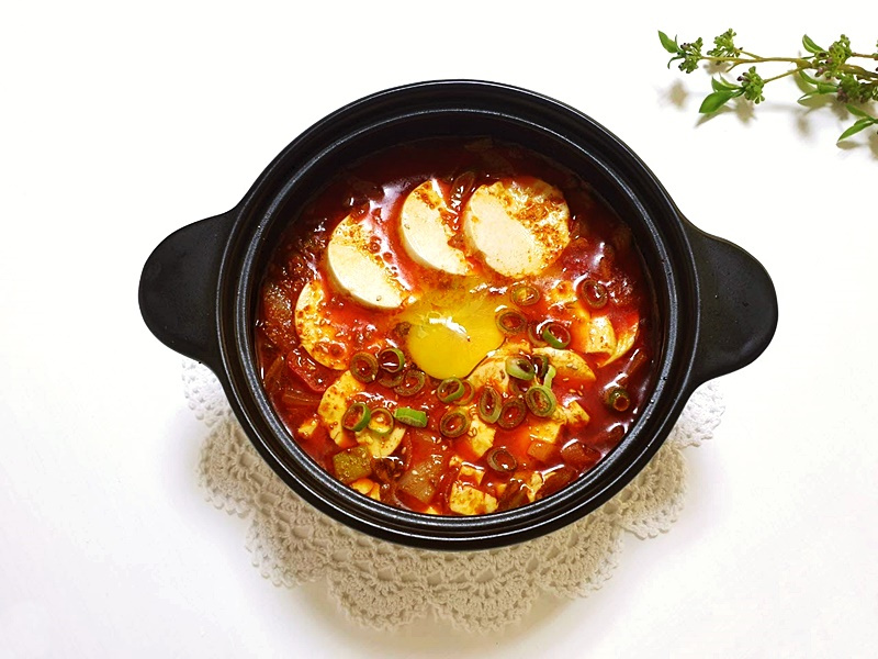 얼큰 순두부찌개