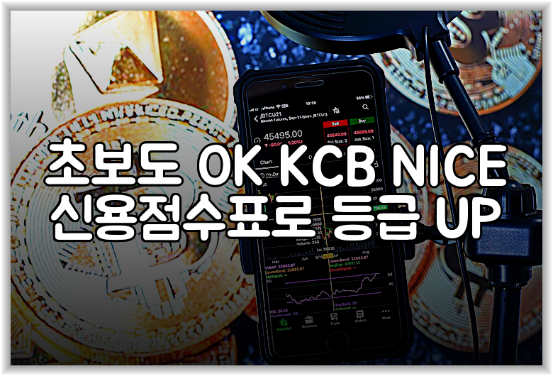 초보도 OK KCB NICE 신용점수표로 등급 UP