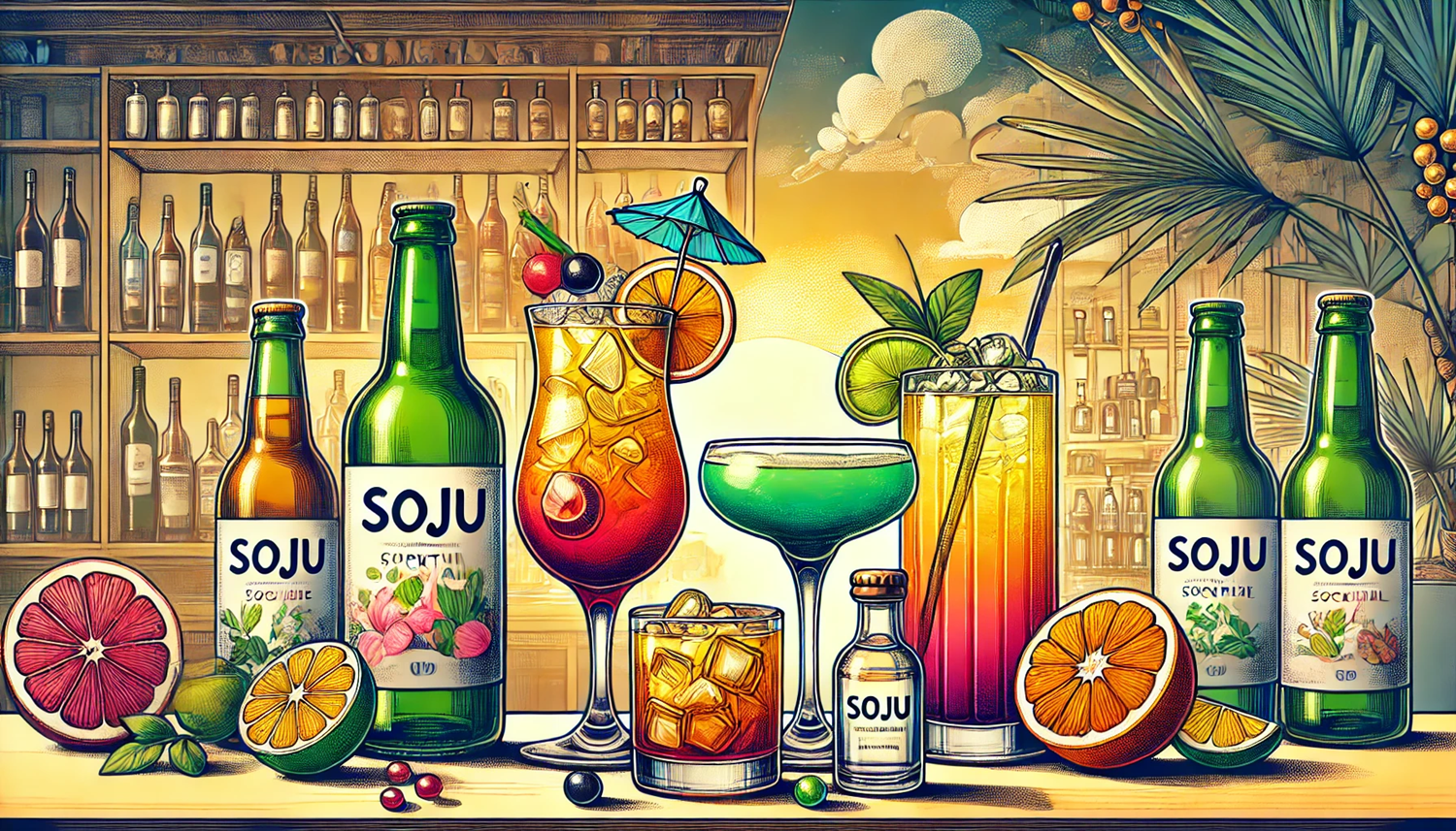 소주 칵테일 레시피 총정리