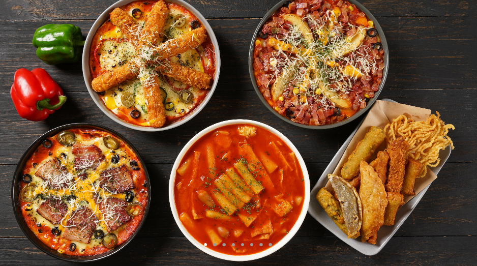  완전대박 신개념의 배달의 피자떡볶이