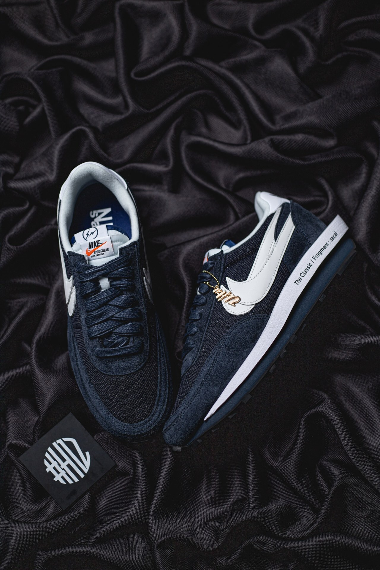  [NIKE x SACAI x FRAGMENT] H12 나이키 X 사카이 X 프라그먼트 LD 와플 블루 보이드 BLUE VOID DH2684-400
