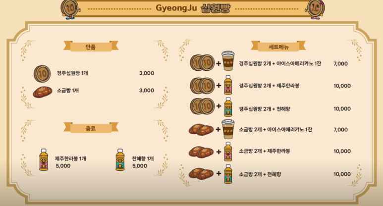 경주십원빵 이미지