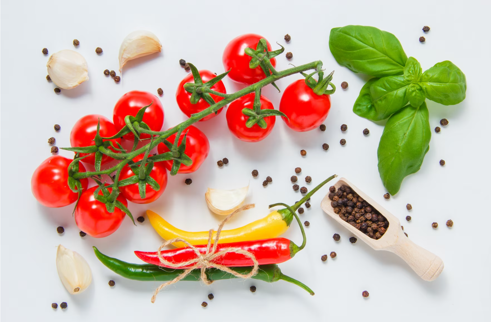 토마토청 바질사진