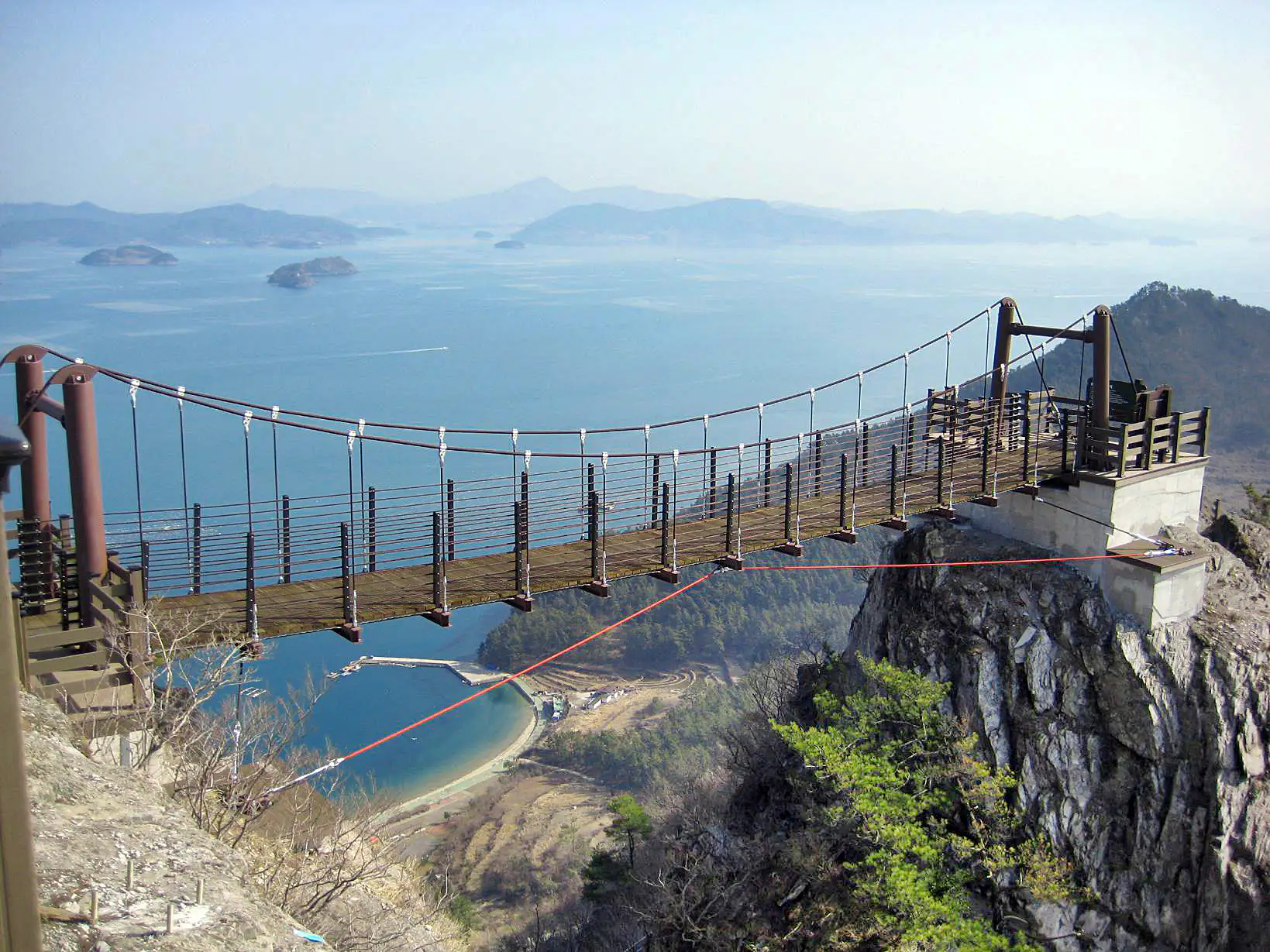 사량도 출렁다리