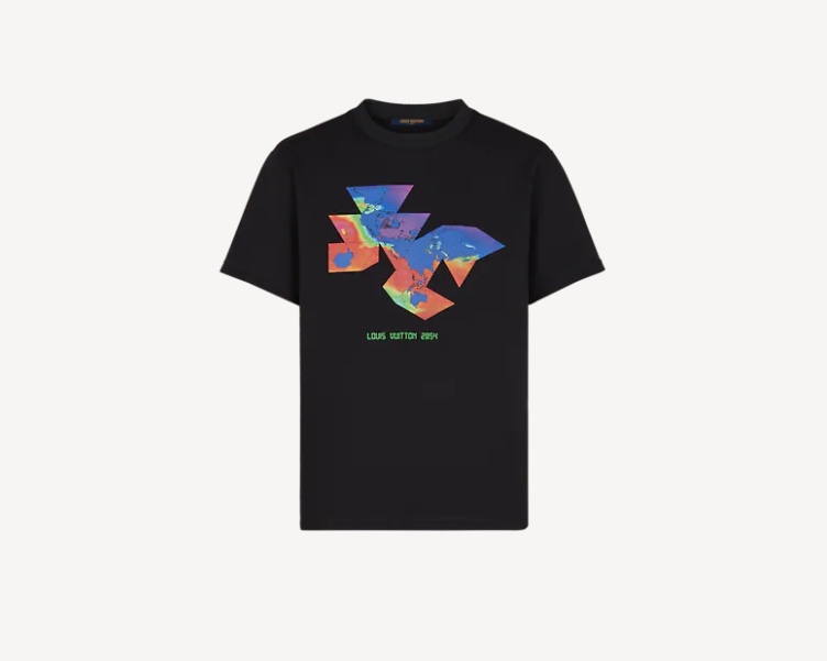  [LOUIS VUITTON] 루이비통 2054 프린트 플라워 패커블 반팔 티셔츠 1A8H32 (2 COLOR)