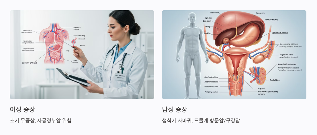 HPV 감염 증상