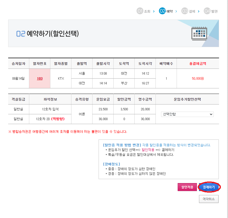 2024 코레일 기차표 예매 방법 및 취소