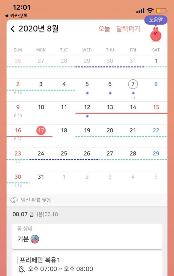  [생리전증후군 PMS 극복 도전] 프리페민 복용 후기 1차 (복용 10일차)