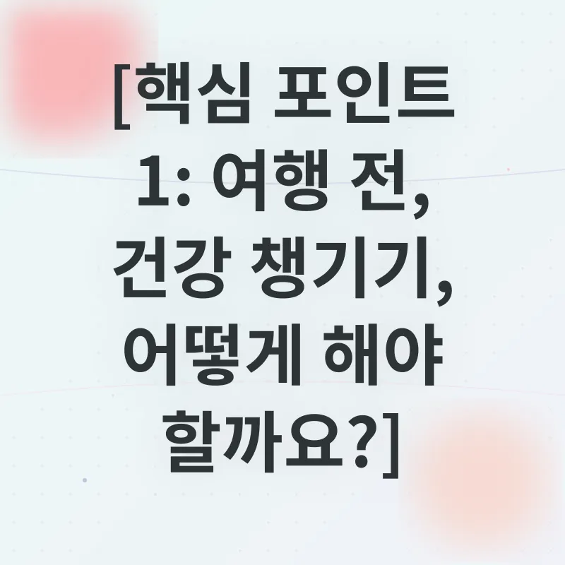 해외여행 준비_1