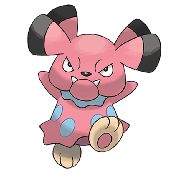  [포켓몬도감]  No. 209 블루 Snubbull #209