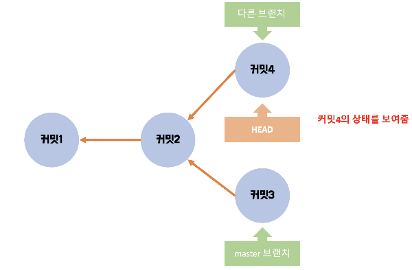 브랜치 이동