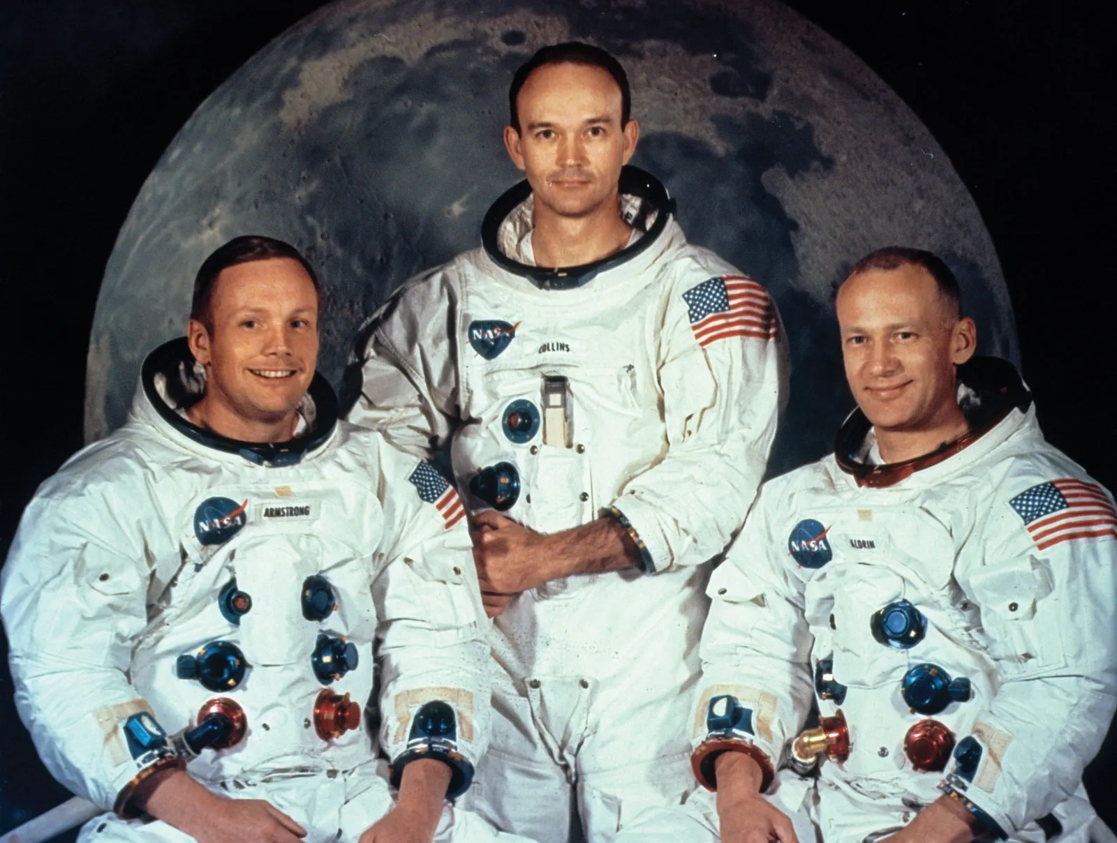 Neil Armstrong&#44; Michael Collins&#44; Buzz Aldrin