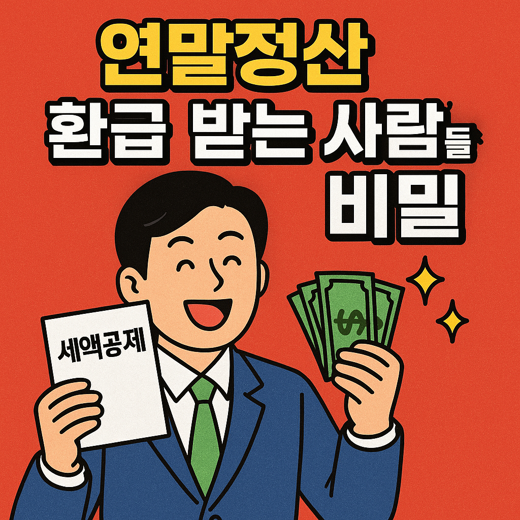 연말정산 환급 받는 사람들의 비밀