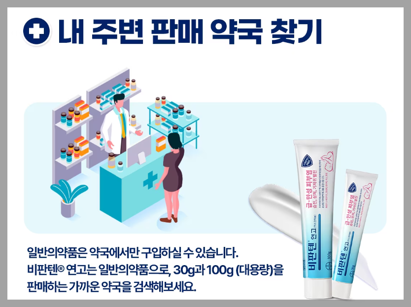 비판텐 연고, 바이엘코리아 참조