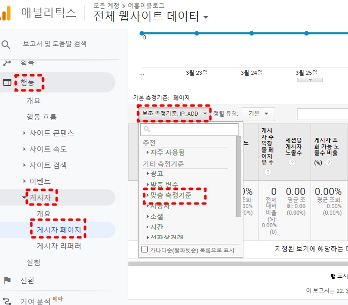 에널리틱스 ip확인