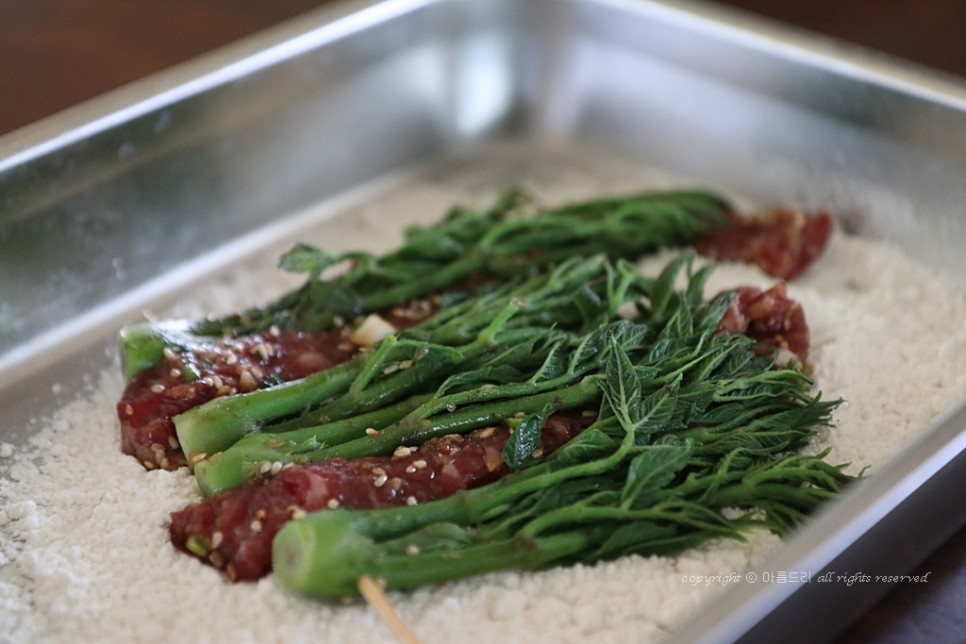 만들고 영양도 맛도 좋아요~ 오가피 요리!쇠고기 오가피꼬치 11