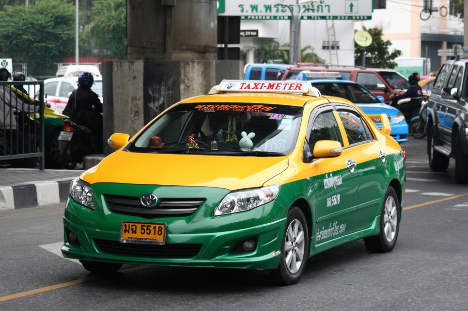 방콕 택시 사진