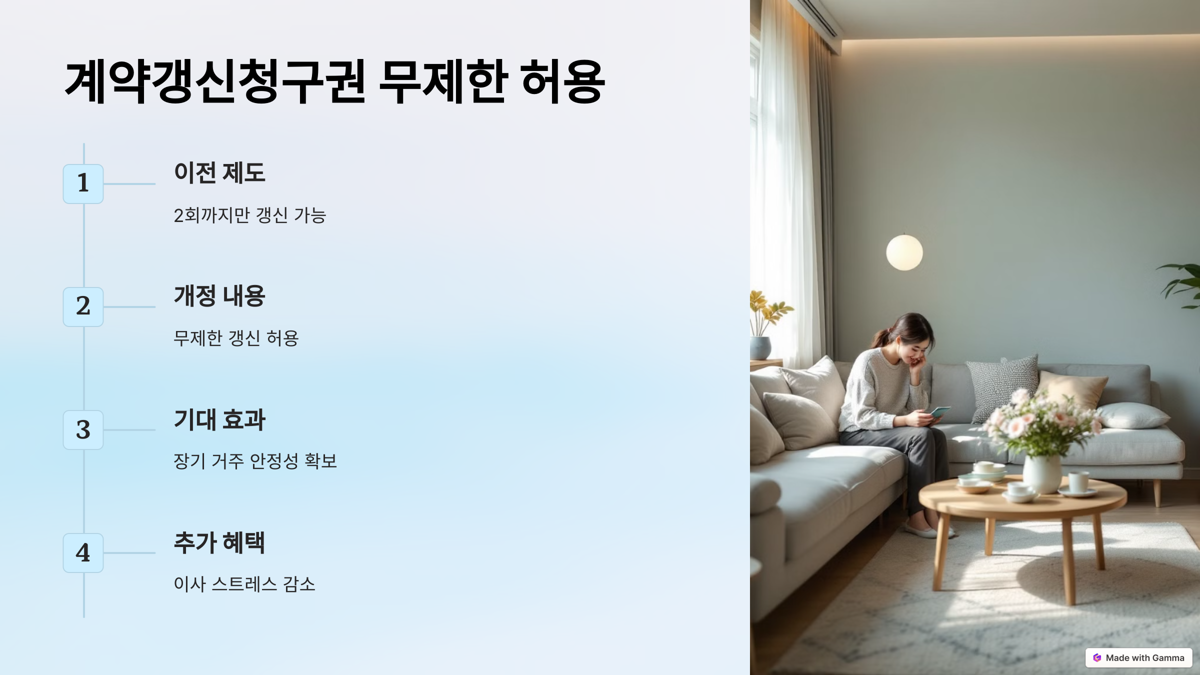 계약갱신청구권 무제한 허용 안내 이미지