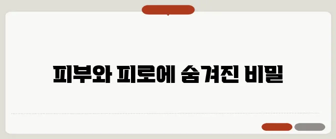양태반 효능 정리 피부와 피로 개선에 좋다고 알려진 이유