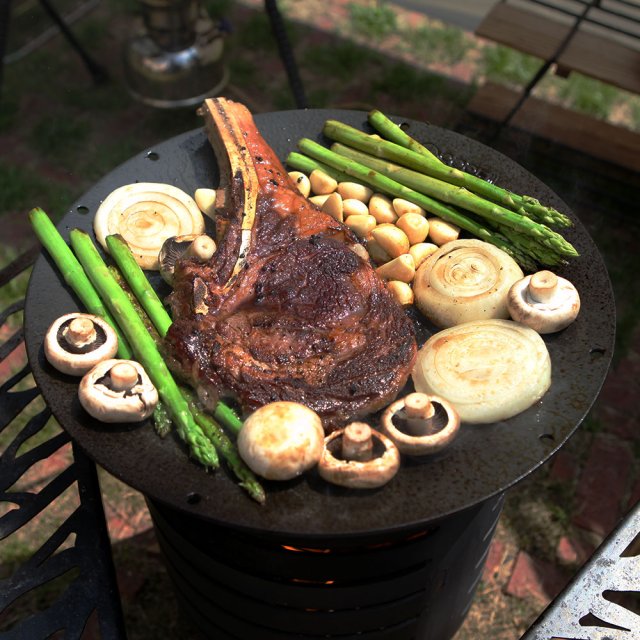 캠핑용품-그릴접시-추천-조리뚜껑