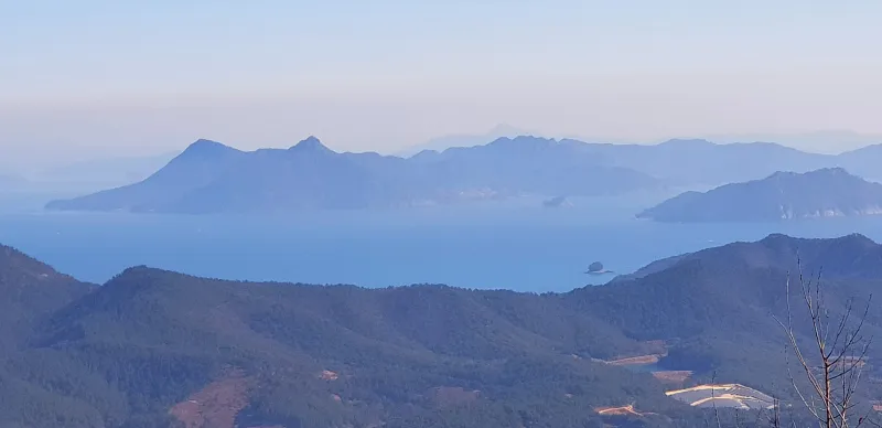 남해 창선도 대방산