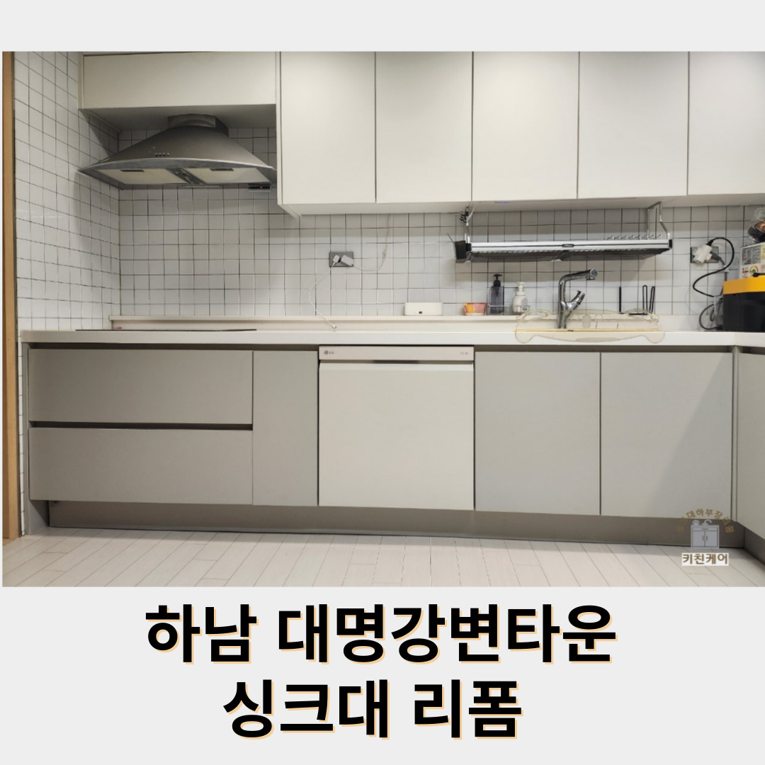 식기세척기가-빌트인-된-싱크대사진