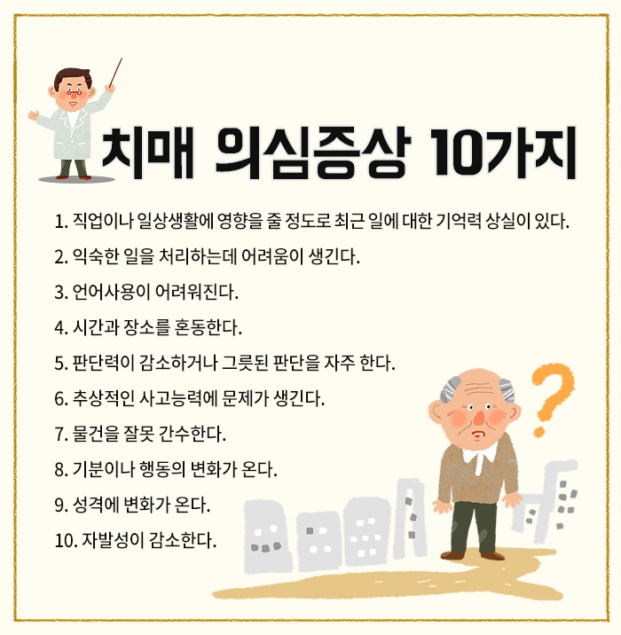  치매 초기 징후