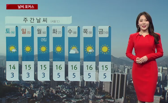 날씨 주간예보 전국 날씨 주간예보 7