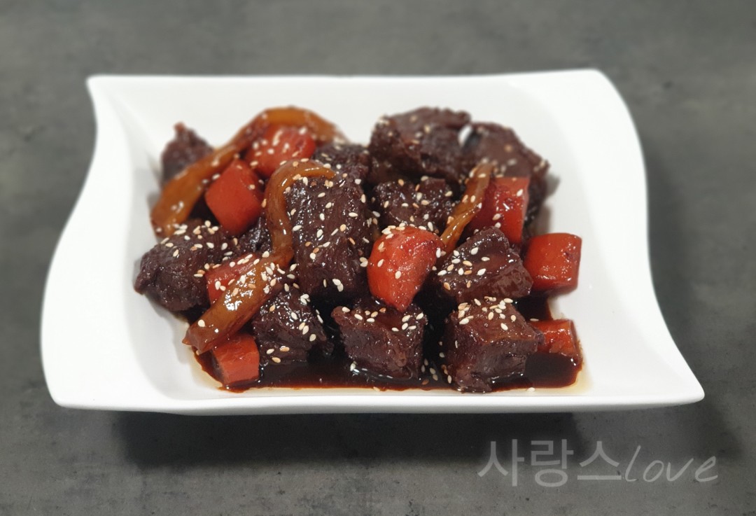  순살 소갈비찜과 갈비 볶음밥 만들기