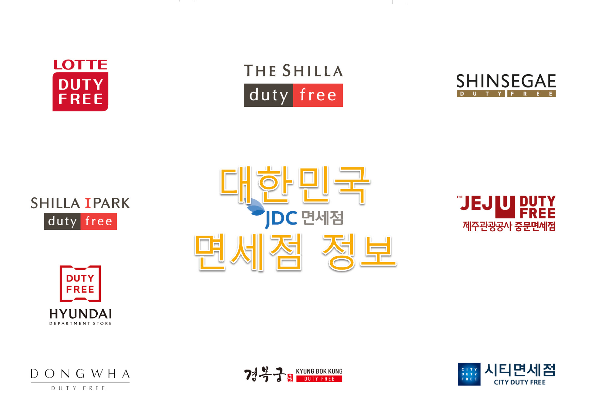 부산시내 면세점 리스트, 위치, 주소, 고객센터 전화번호 완벽정리.
