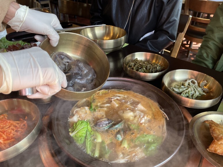 복가밥상 낙지