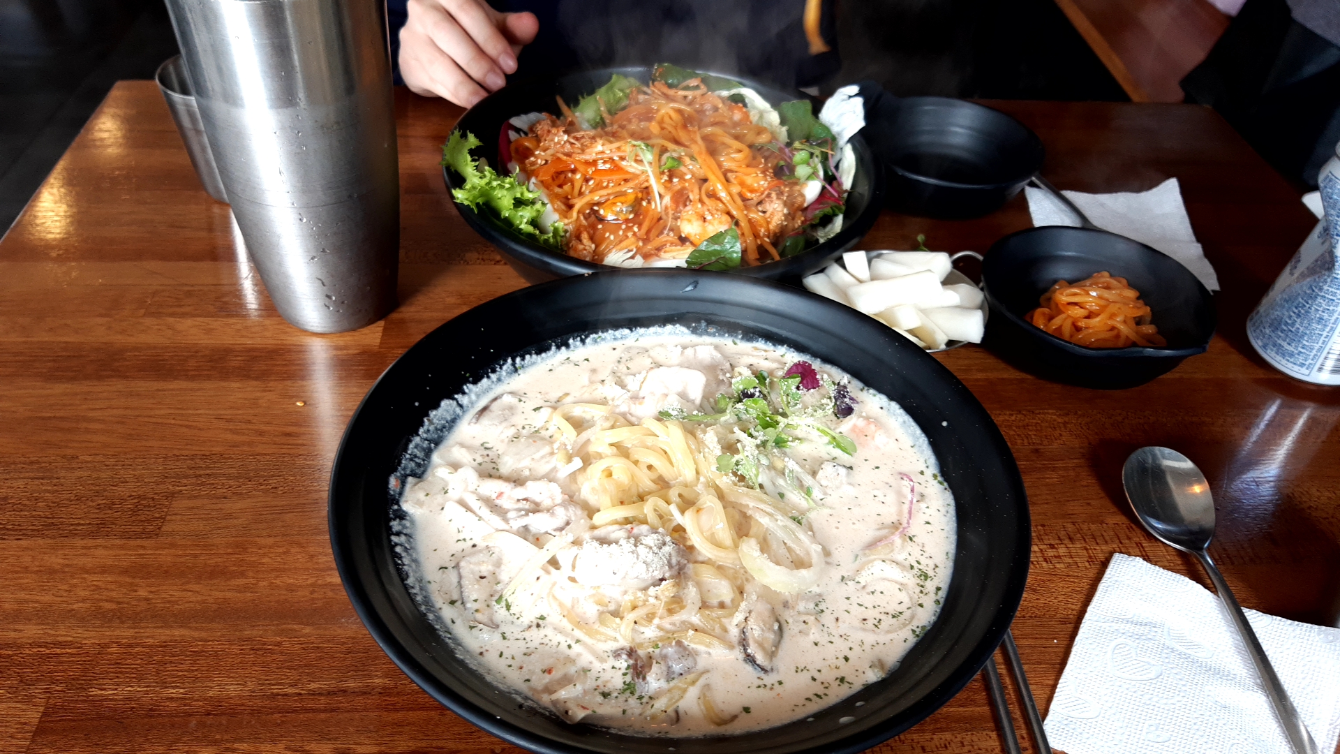  계명대학교 면탐정 크림 짬뽕 음식 후기