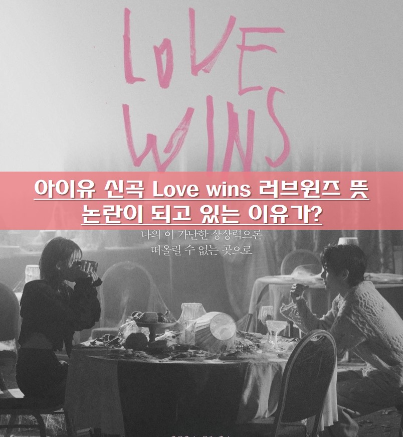  아이유 신곡 Love wins 러브윈즈 뜻 , 논란이 되고 있는 이유가?