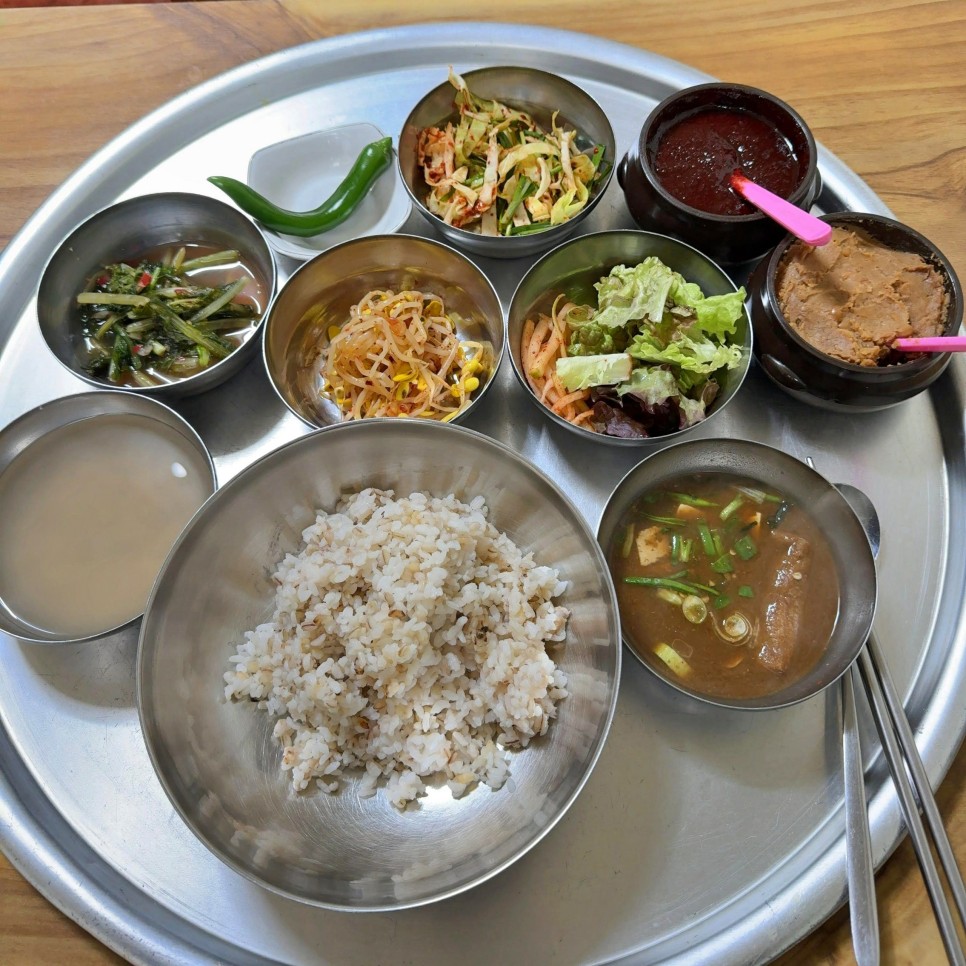 시골보리밥 이미지