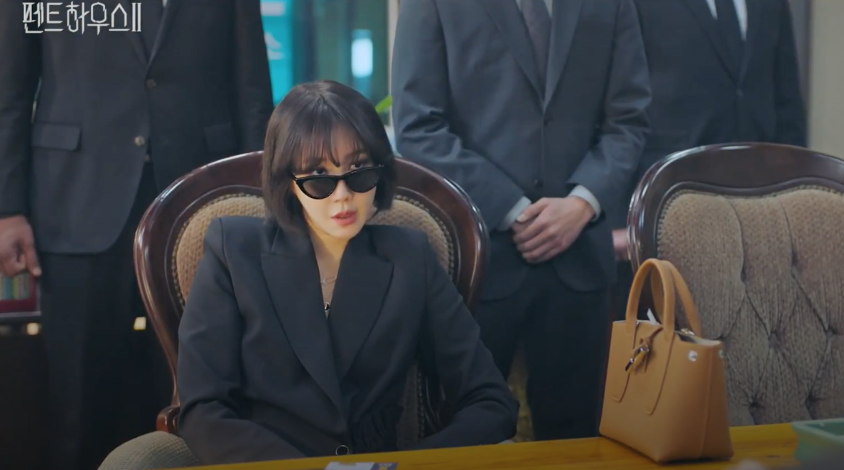  [TV속패션] 펜트하우스 시즌2 10회 이지아 롱샴 가방 패션 정보 #펜트하우스 시즌2 10회 이지아 LONGCHAMP 가방