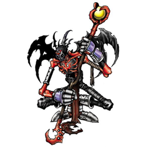 [디지몬도감] 스컬 사타몬 スカルサタモン SKULLSATAMON SKULLSATAMON
