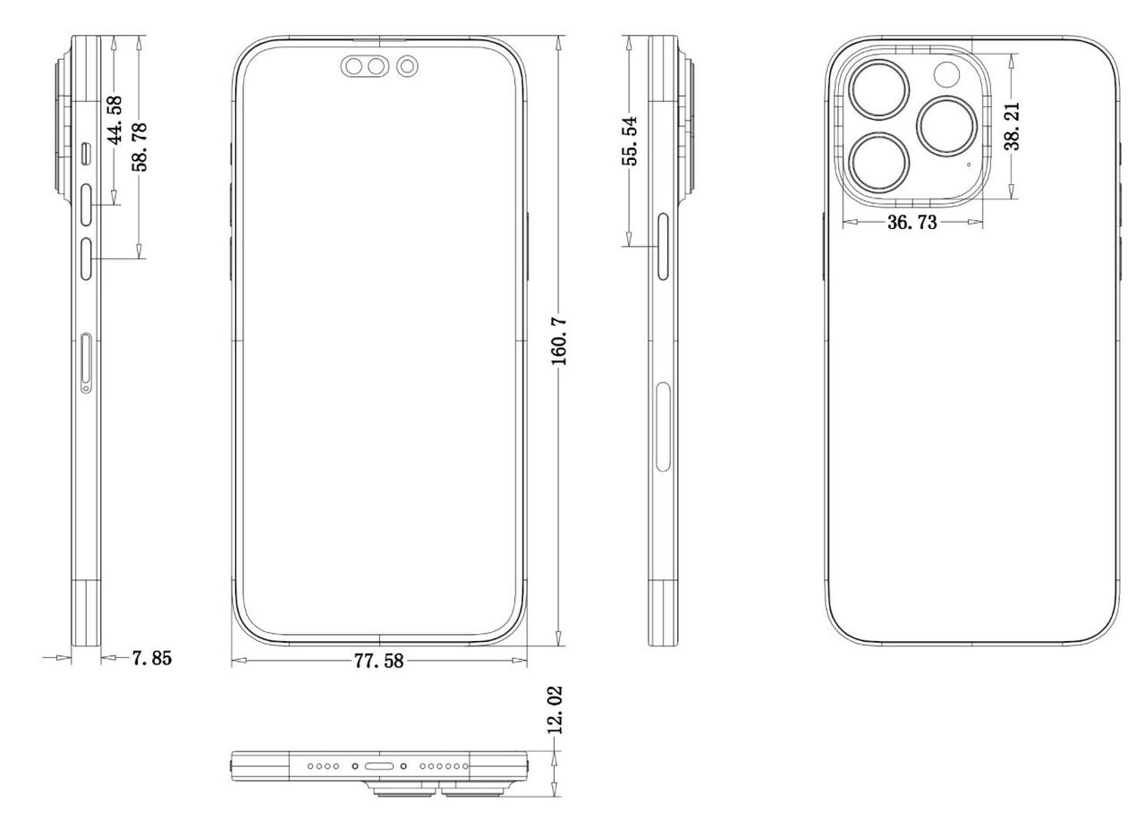 iPhone 14: 폰 사이즈